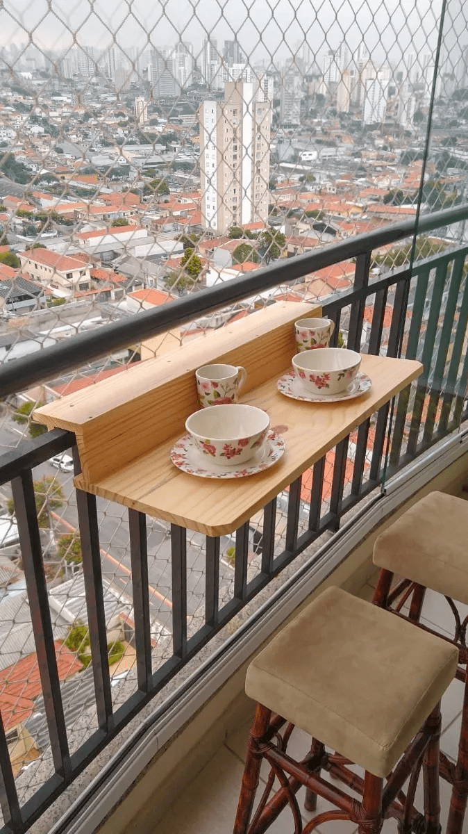 10 Dicas para Decorar sua Varanda ou Terraço pequeno com charme